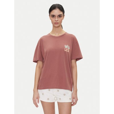 Lee T-Shirt Vintage 112363834 Rosa Relaxed Fit
