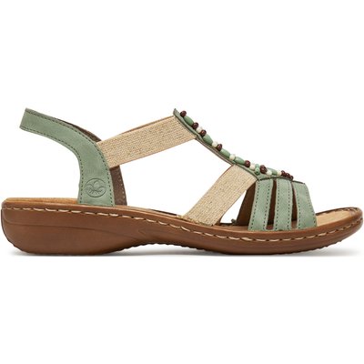 Sandalen Rieker 60851-52 Grün