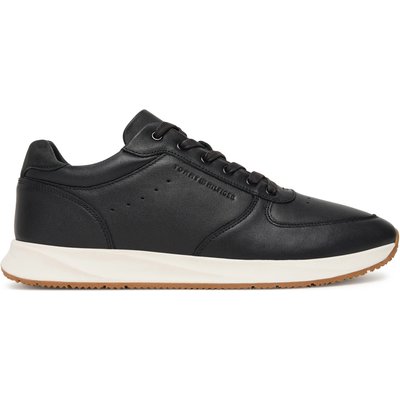 Sneakers Tommy Hilfiger Premium Leather Hybrid FM0FM05700 Schwarz