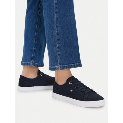 Sneakers Tommy Hilfiger Th Foxing Sneaker Canvas FW0FW09170 Dunkelblau