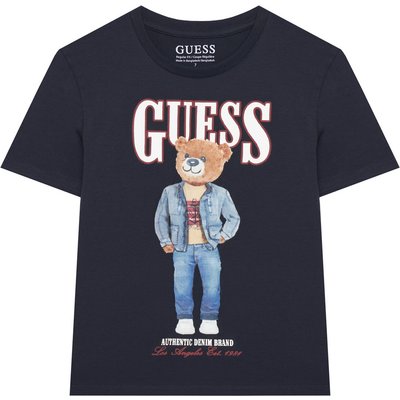 Guess T-Shirt L6RI11 K8HM4 Dunkelblau Regular Fit