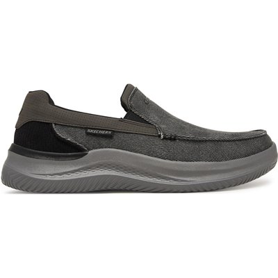 Halbschuhe Skechers Relaxed Fit: Hasting - Fielden 205066/BLK Schwarz