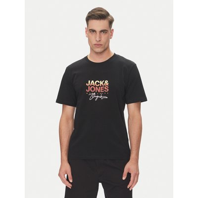 Jack & Jones T-Shirt Canggu 12281809 Schwarz Regular Fit