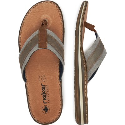 Zehentrenner Rieker CEO-21095-42 Dunkelbeige