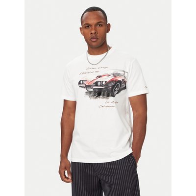 Guess T-Shirt M6YI45 K4231 Weiß Regular Fit