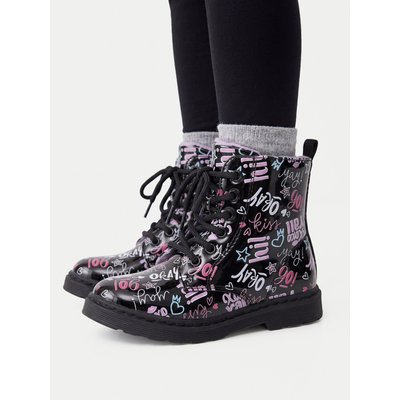 Schnürschuhe DeeZee CEO-CM250113-4 Schwarz