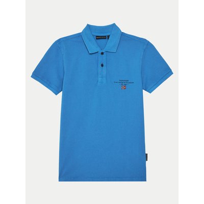 Napapijri Poloshirt Elbas 5 NP0A4G4NB2W1 S Blau Regular Fit
