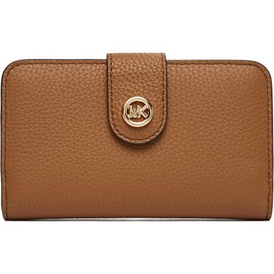 Geldbörse MICHAEL Michael Kors Mk Pop 32S6G17F8L Braun