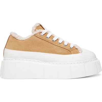 Sneakers aus Stoff Inuikii Matilda Curly 1001.001.0381 Beige