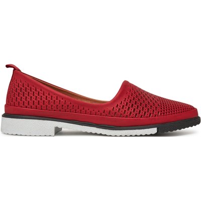Halbschuhe Manitu 840138 Rot