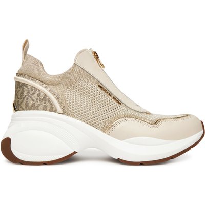 Sneakers MICHAEL Michael Kors Zuma Mixed-Media Trainer 43F5ZUFP2L Goldfarben
