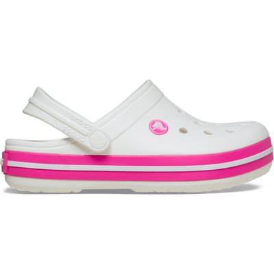 Pantoletten Crocs Crocband Clog T 207005 Weiß