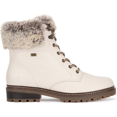 Schnürschuhe Remonte D0B74-80 Weiß