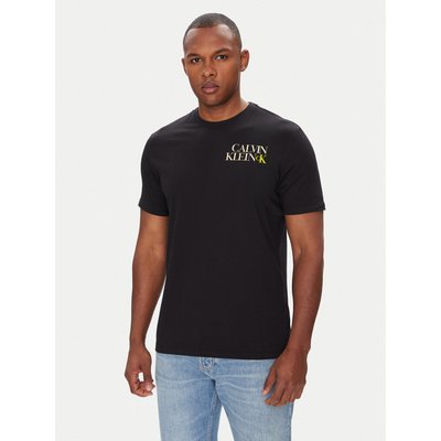 Calvin Klein Jeans T-Shirt LV04RC844G Schwarz Regular Fit