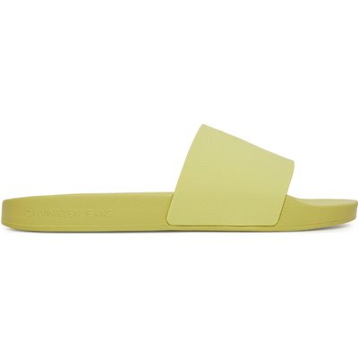 Pantoletten Calvin Klein Jeans Slide Monogram Tpu YW0YW01715 Gelb