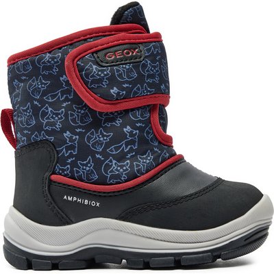 Schneeschuhe Geox B Flanfil Boy B Abx B263VE 0BCMN C0048 M Schwarz