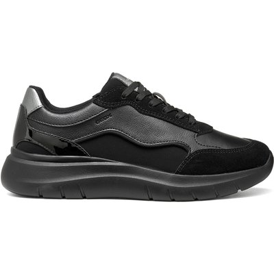 Sneakers Geox D Plummery D65YNA 5422 C9999 Schwarz