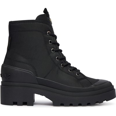 Schnürstiefeletten Pepe Jeans Hale City W PLS500007 Schwarz