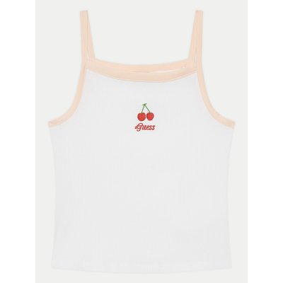 Guess Top J5GI07 KCU20 Weiß Slim Fit