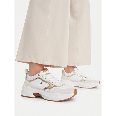 Sneakers Tommy Hilfiger Th Chunky Runner Metallic FW0FW09204 Écru