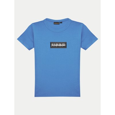 Napapijri T-Shirt Chamois NP0A4ILE D Blau Regular Fit