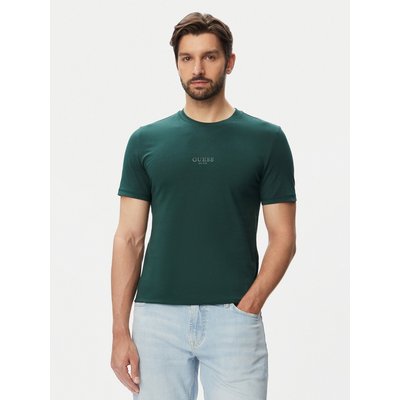 Guess T-Shirt M2YI72 I3Z14 Dunkelgrün Slim Fit