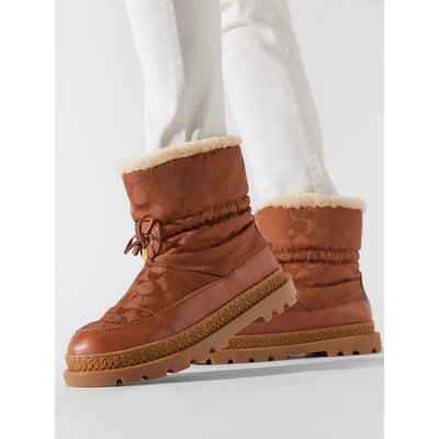 Schneeschuhe Coach Kailee Nylon CE303 Braun