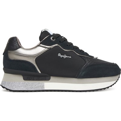 Sneakers Pepe Jeans Rusper Glam W PLS600008 Schwarz
