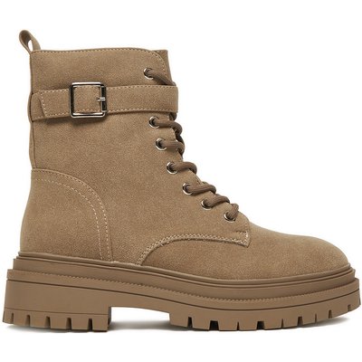 Schnürschuhe DeeZee 60120-11 Beige