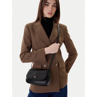 Handtasche Calvin Klein Ck Flap Camera Bag LV04F3421G Schwarz