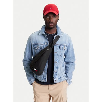 Rucksack Tommy Jeans Tjm Ess Daily Sling Bag AM0AM13391 Schwarz