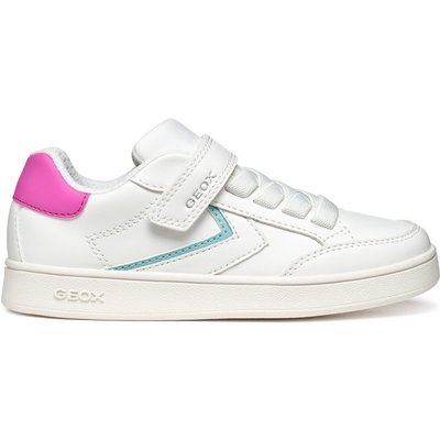 Sneakers Geox J Eclyper J55LRB 5411 C0563 D Weiß