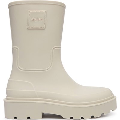 Gummistiefel Calvin Klein Rainboot Rubber HW0HW03179 Creme