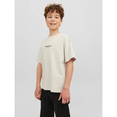 Jack & Jones Junior T-Shirt Vesterbro 12242827 Beige Loose Fit