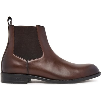 Klassische Stiefeletten BOSS Tayil 50552489 Braun