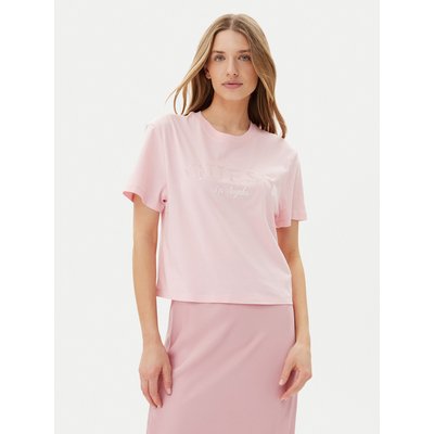 Guess T-Shirt V5GI09 K9RM1 Rosa Regular Fit