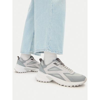 Sneakers Calvin Klein Hike Runner Ck Stripe Refl Su HW0HW03107 Grau
