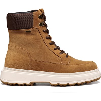 Schnürschuhe Geox D Lamidie + Grip Abx D66XMA 022FU CT66R Hellbraun