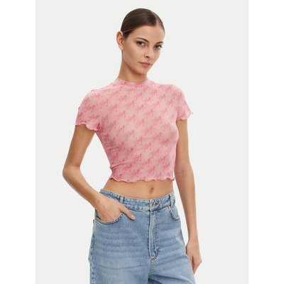 HUGO T-Shirt 50537184 Rosa Slim Fit