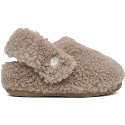 Hausschuhe Crocs Toddler Classic Cozzzy Slipper 210857 Beige