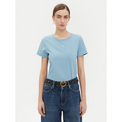 PINKO T-Shirt 100355 A2HN Blau Regular Fit