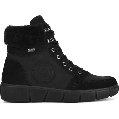 Schnürschuhe Remonte D1T74-00 Schwarz