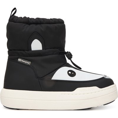 Schneeschuhe Moon Boot Mb Jr Park Tube Mid Animal Wp 80D3440100 D Schwarz