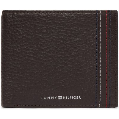 Geldbörse Tommy Hilfiger Th Central Cc & Coin AM0AM14233 Braun