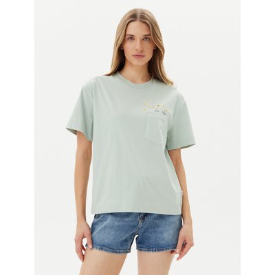 Lee T-Shirt Embroidery Pocket 112363833 Grün Relaxed Fit