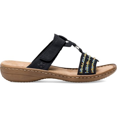 Pantoletten Rieker 60867-14 Dunkelblau