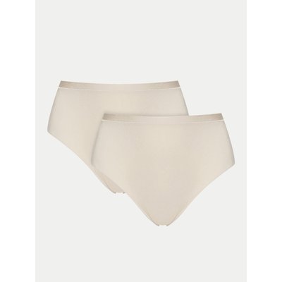 Triumph Klassische Pantys mit hohem Bund-Set Sense Of Modal 10224762 Écru