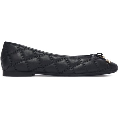 Ballerinas Tommy Hilfiger Charm Quilted Ballerina FW0FW09503 Schwarz
