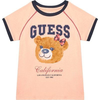 Guess T-Shirt J5YI21 K8HM4 Korallenfarben Regular Fit