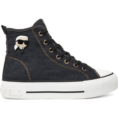 Sneakers aus Stoff KARL LAGERFELD KL60444D Dunkelblau